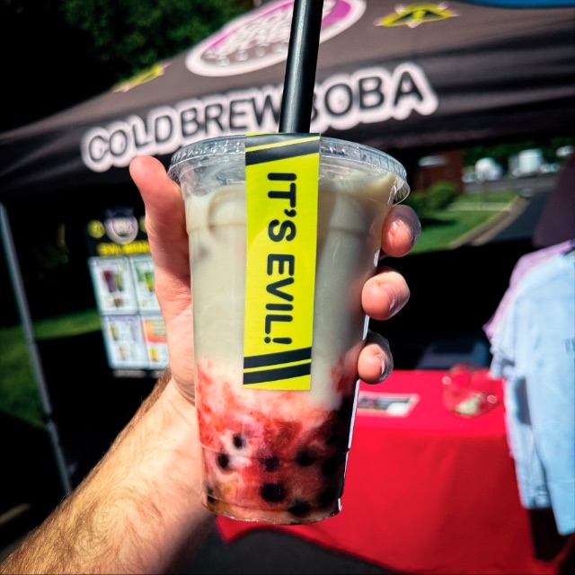 It's Evil! boba cup — Cold Brew Boba