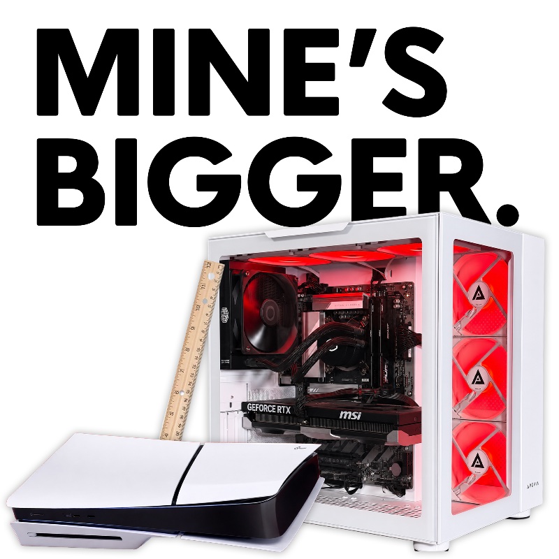 Mine's Bigger — No Compromise Gaming